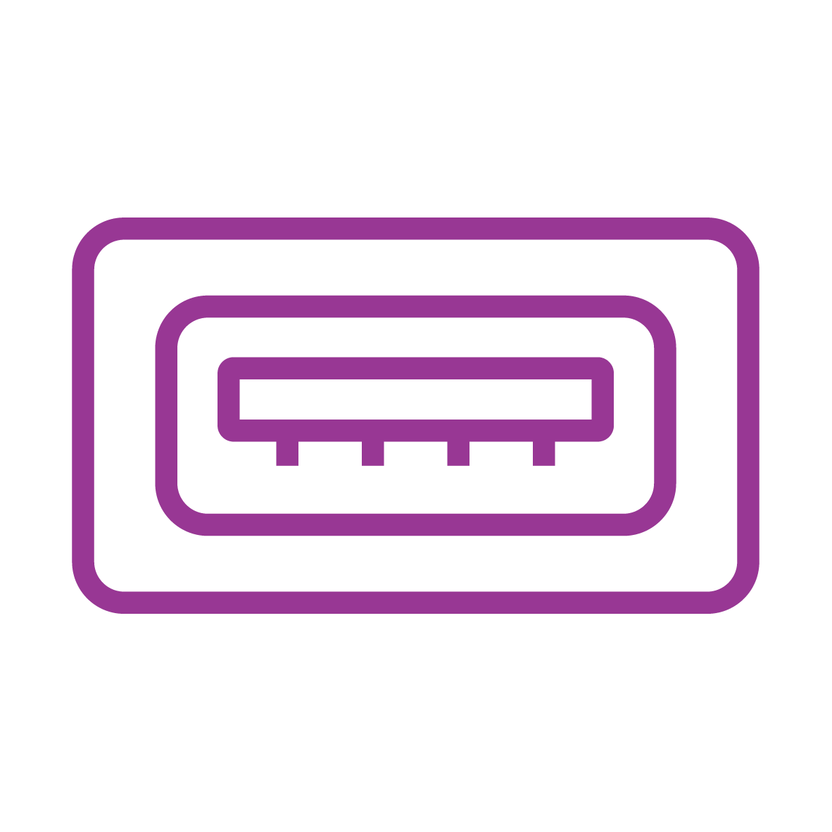 Przemyślany dystans zapewnia wygodny dostęp do tylnych portów podczas wpinania pendrive'ów czy dodatkowych kabli HDMI.
